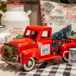 Wholesale 🔥 Gerson 21"L Battery-Operated Metal Truck With Lighted 🔔 Christmas Tree ✨ -Outlet Gerson Store unnamed file 119