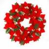 Promo 🎁 Gerson 24"Dia. Lighted Poinsettia Wreath With 45 Warm Micro LED Lights 🔥 -Outlet Gerson Store unnamed file 142