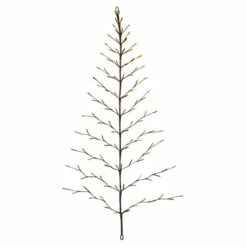 Top 10 🎉 Gerson 4-Ft High Electric Flat Tree Birch Wall Hanging W/Timer Feature ✔️