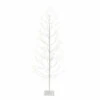Budget 😀 Gerson 6' White Electric Birch Tree With LED Lights 🌟