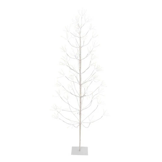Budget π Gerson 6' White Electric Birch Tree With LED Lights π 3 Budget π Gerson 6' White Electric Birch Tree With LED Lights π