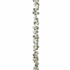 Discount β€οΈ Gerson Silver Lighted Ornament Garland π