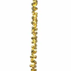 Wholesale ⭐ Gerson Gold Lighted Ornament Garland 🔔