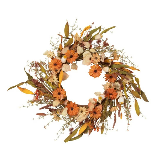 Deals π Gerson 22" Diameter Harvest Wreath With Fall Flowers & Berries π 3 Deals π Gerson 22" Diameter Harvest Wreath With Fall Flowers & Berries π