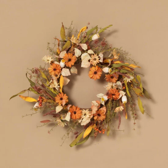 Deals π Gerson 22" Diameter Harvest Wreath With Fall Flowers & Berries π 4 Deals π Gerson 22" Diameter Harvest Wreath With Fall Flowers & Berries π - Image 2