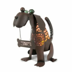 Top 10 π Gerson Company 12.85" Solar Lighted Garden Meadow Welcome π Dog β