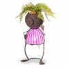 Discount 😀 Gerson Company 20.87" Solar Lighted Garden Meadow Pig Pot Head 💯 -Outlet Gerson Store unnamed file 203