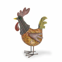 Budget π Gerson Company 19" Solar Lighted Garden Meadow Rooster π