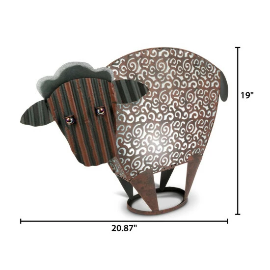 Cheap π Gerson Company 19" Solar Lighted Garden Meadow Sheep π 4 Cheap π Gerson Company 19" Solar Lighted Garden Meadow Sheep π - Image 2