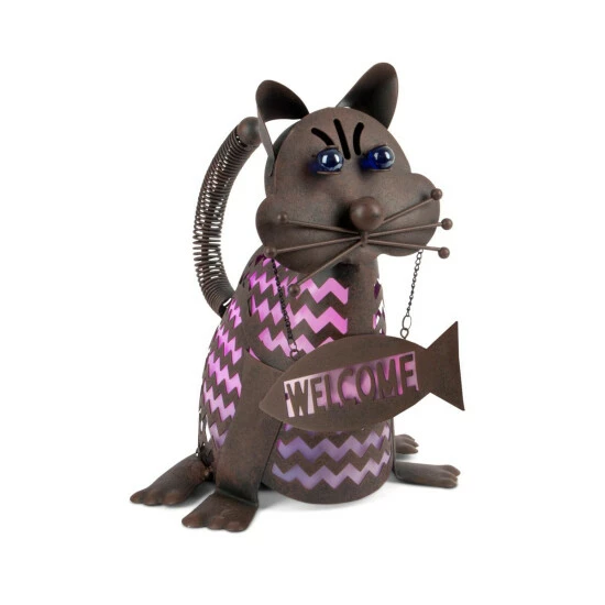 Budget β Gerson Company 12.85" Solar Lighted Garden Meadow Welcome Cat π 3 Budget β Gerson Company 12.85" Solar Lighted Garden Meadow Welcome Cat π