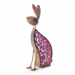 Discount π Gerson Company 23.03" Solar Lighted Garden Meadow Rabbit π