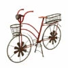 Outlet 👍 Gerson Solar-Powered Metal Bicycle Plant Stand W/Wind Spinner Spokes 🎁 -Outlet Gerson Store unnamed file 253