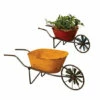 Brand new 🌟 Gerson Set Of 2 Assorted Antique-Style Metal Wheelbarrow Planters 🌟 -Outlet Gerson Store unnamed file 276