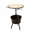 Buy ⌛ Gerson Metal And Wood Outdoor Wine Table With Ice Bucket 💯 -Outlet Gerson Store unnamed file 303