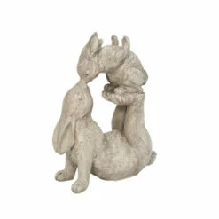 Best deal 🥰 Gerson Resin Kissing Bunnies Figurine 🌟
