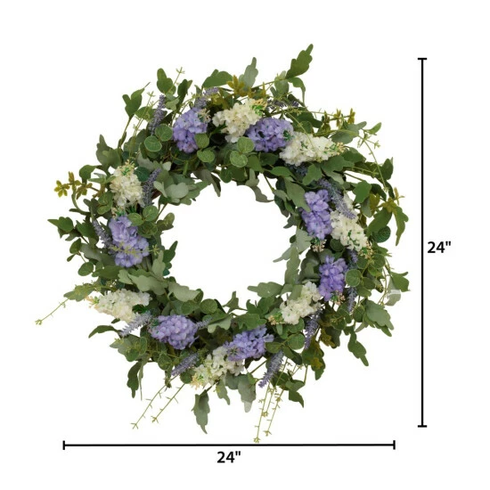 Cheapest ✨ Gerson Hyacinth And Lavender Twig Wreath ⭐ 4 Cheapest ✨ Gerson Hyacinth And Lavender Twig Wreath ⭐ - Image 2