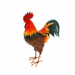 Hot Sale π Gerson Metal Rooster Figurine π₯°