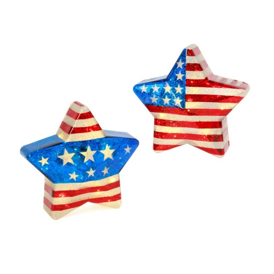 Buy π€© Gerson Battery-Operated Mercury Glass Americana Stars W/Timer 2-pack π 3 Buy π€© Gerson Battery-Operated Mercury Glass Americana Stars W/Timer 2-pack π