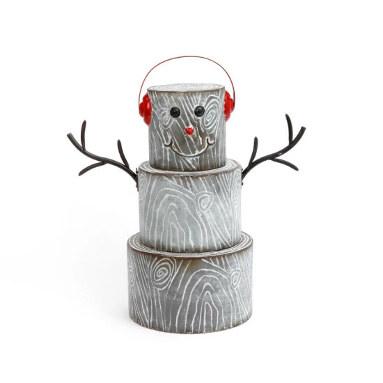 Outlet π₯° Gerson 24-inch Metal Snowman Figurine π₯ 3 Outlet π₯° Gerson 24-inch Metal Snowman Figurine π₯
