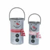 Coupon ⭐ Gerson Set Of 2 Nesting Metal Snowman Buckets 🎉 -Outlet Gerson Store unnamed file 346