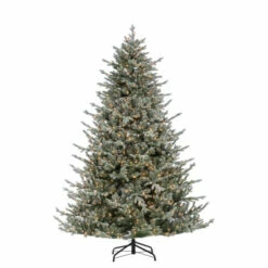 Hot Sale 𧨠Gerson Company 7.5' Lightly Flocked Natural Olympia Fir W/ 800 Lights βοΈ