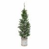 Flash Sale 🔥 The Gerson Company 35"H Snowy Pine Tree In Tin Pot 🌟 -Outlet Gerson Store unnamed file 39