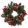 Flash Sale 🛒 The Gerson Company 24" Red Holiday Pine Wreath ❤️ -Outlet Gerson Store unnamed file 395