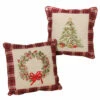 Best reviews of 🎁 The Gerson Company Throw Pillows With Wreath And Tree Holiday Accents 🤩