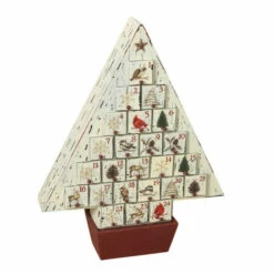 Hot Sale π Gerson Company Rustic Wooden π Christmas Tree Advent Calendar π€©