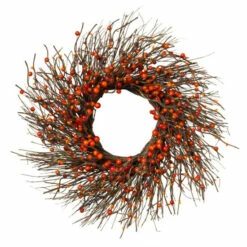 Best deal 🤩 Gerson Set Of 2 24" Twig Harvest Wreaths ⌛