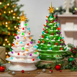 Best deal ❤️ The Gerson Company 13.98" White Battery-Operated Musical Dolomite Tree 💯 -Outlet Gerson Store unnamed file 422