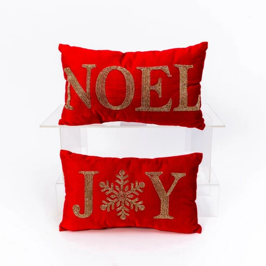 Flash Sale π The Gerson Company Set Of 2 20" Beaded Embroidered Holiday Pillows π― 3 Flash Sale π The Gerson Company Set Of 2 20" Beaded Embroidered Holiday Pillows π―