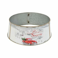 Best Sale 👍 The Gerson Company 27.75" Metal Holiday Design Tree Collar 🤩