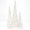 Best Pirce ⌛ The Gerson Company Set Of 3 Vine Cones With Bright White LED Lights 🌟
