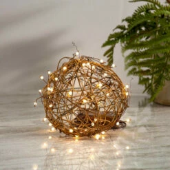 Cheapest 🧨 The Gerson Company Set Of 3 Vine Balls With Micro LED Lights 🥰 -Outlet Gerson Store unnamed file 484