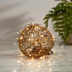 Cheapest 🧨 The Gerson Company Set Of 3 Vine Balls With Micro LED Lights 🥰 -Outlet Gerson Store unnamed file 488