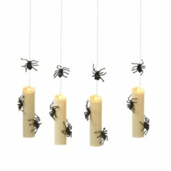 Flash Sale π The Gerson Company Hanging LED Candles With Spiders 4-Pack π―