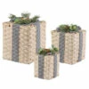 Coupon 😉 The Gerson Company Set Of 3 Nested Woven Boxes With Pine & Bow Accents ⌛ -Outlet Gerson Store unnamed file 505