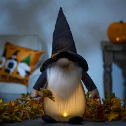 Wholesale 💯 The Gerson Company 20" Lighted Plush 🎃 Halloween Witch Gnome 🛒 -Outlet Gerson Store unnamed file 525