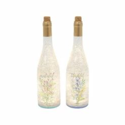 Best Sale 🌟 The Gerson Company 12.5" Battery Operated Spinning Water Bottles 🎁