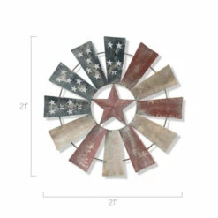 Coupon 🥰 The Gerson Company 21" Antique Metal Americana Wall Art ✔️ -Outlet Gerson Store unnamed file 576