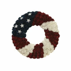 Flash Sale β¨ The Gerson Company 17" Americana Flower Wreath π