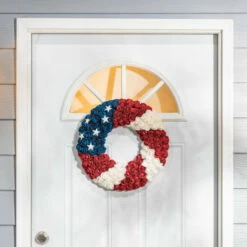 Flash Sale ✨ The Gerson Company 17" Americana Flower Wreath 😀 -Outlet Gerson Store unnamed file 585