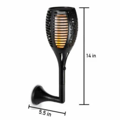 Brand new ❤️ The Gerson Company Solar FireGlow Plastic Torch Lantern W/ Attachments ⭐ -Outlet Gerson Store unnamed file 638