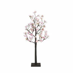 Discount 𧨠The Gerson Company 4' B/O Lighted Textured Peach Flower Tree π§¨