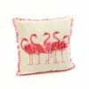 Budget 🌟 The Gerson Company 16" Fabric Flamingo Pillow 🎁 -Outlet Gerson Store unnamed file 656