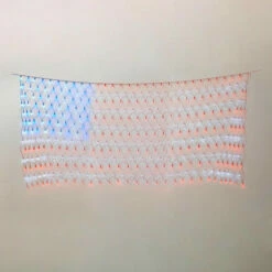 Outlet 🔥 The Gerson Company 78.7" Electric LED Lighted USA Flag 🥰 -Outlet Gerson Store unnamed file 667