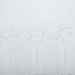 Cheapest π The Gerson Company 3 Connected White Branch Stakes Multicolored Lights β¨