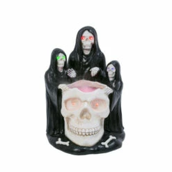 Best deal 🧨 Gerson Company 22.83"H UL Electric Lit Grim Reapers With Smoking Skull 😀