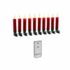 Promo 🔥 The Gerson Company 10pk 4.13"H Infrared Remote Control Red LED Candles 🥰 -Outlet Gerson Store unnamed file 707